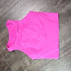 lululemon athletica Vibrant Pink Crop Top
